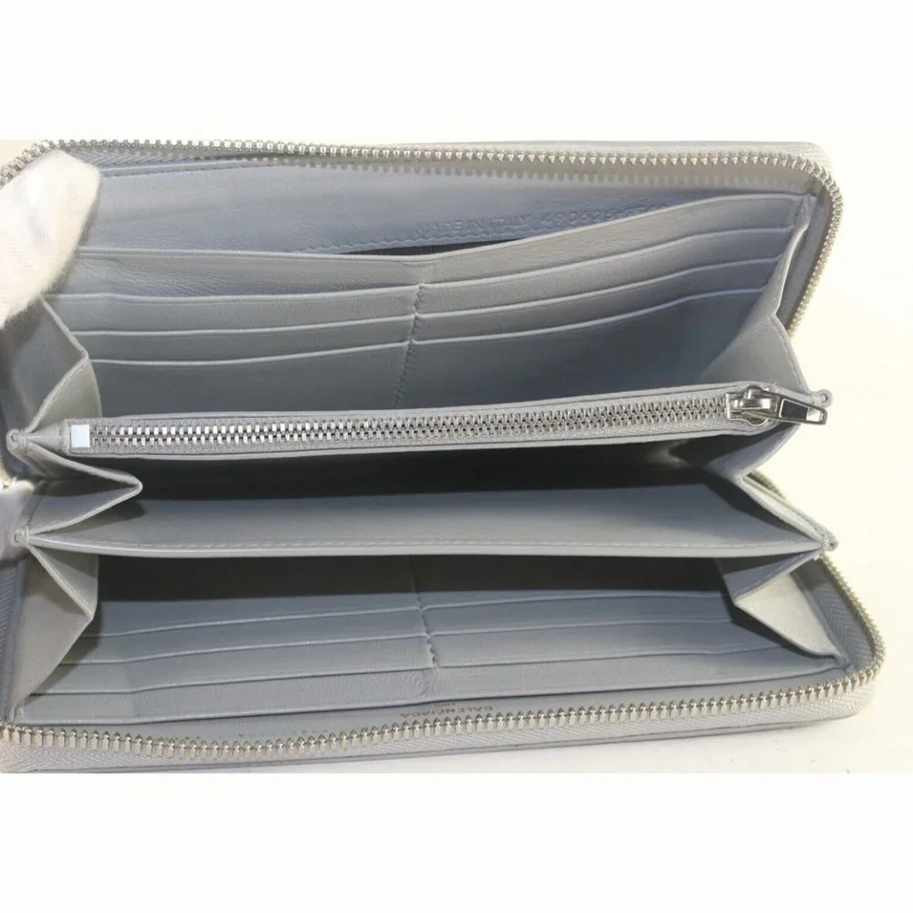 Balenciaga grey leather